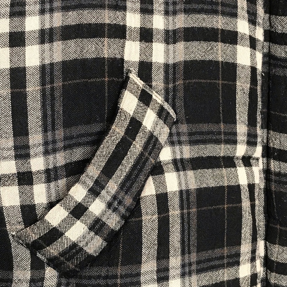 Anthropologie Hei Hei Plaid Vest Pockets Size Med - Picture 4 of 8